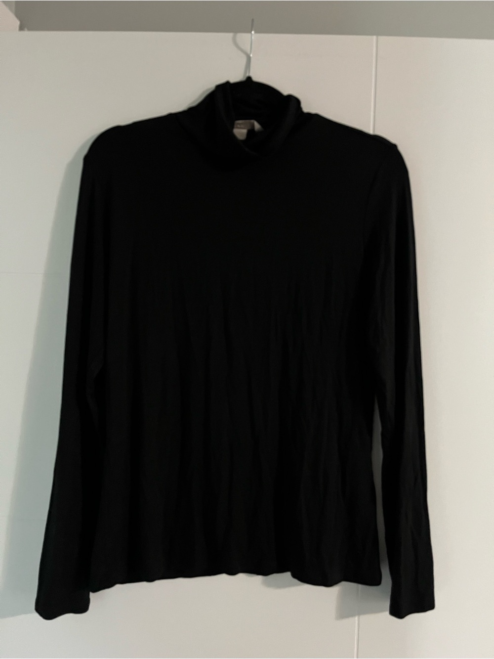 H&M Black Long Sleeve Turtle Neck Top